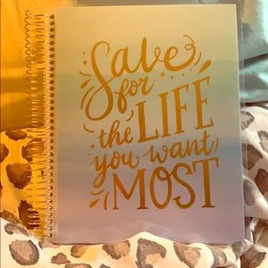 BRAND NEW yearly budget planner